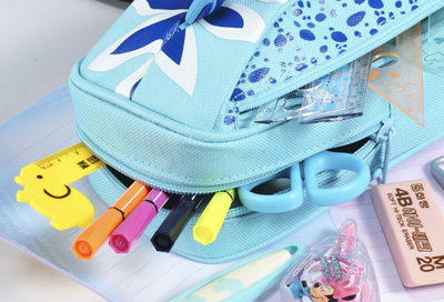 新款劍龍筆袋 帶密碼鎖、大容量、仿真車設計的學生文具包